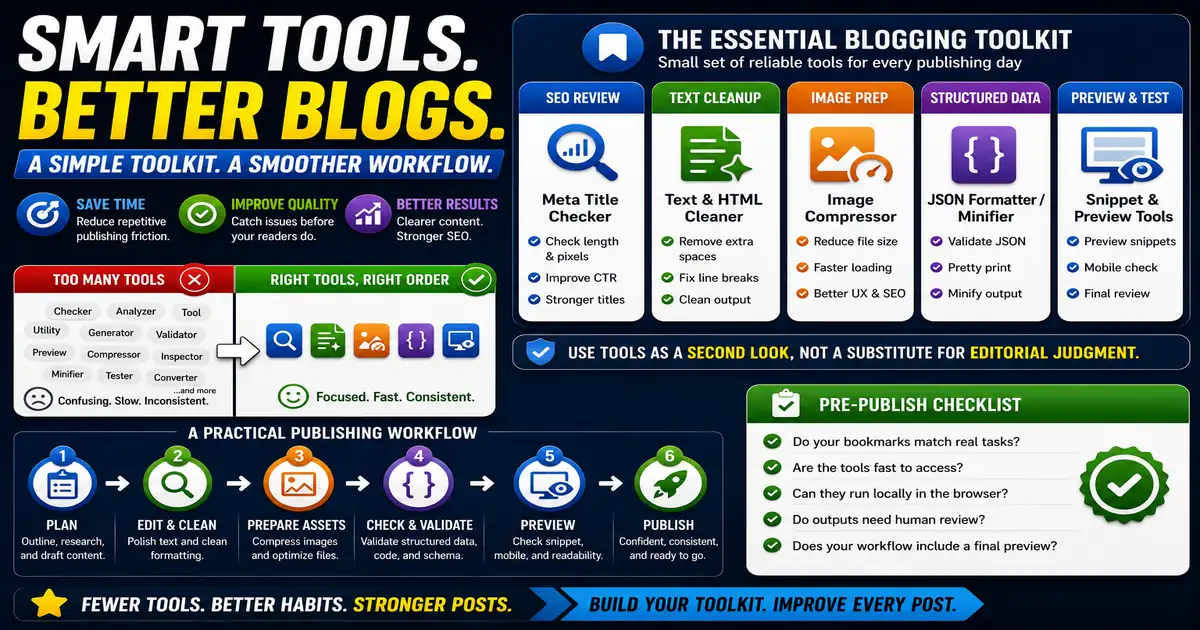 Useful Browser-Based Tools Every Blogger Should Bookmark