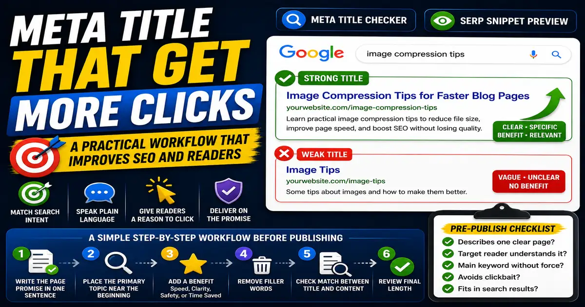 How to Write Better Meta Titles for SEO