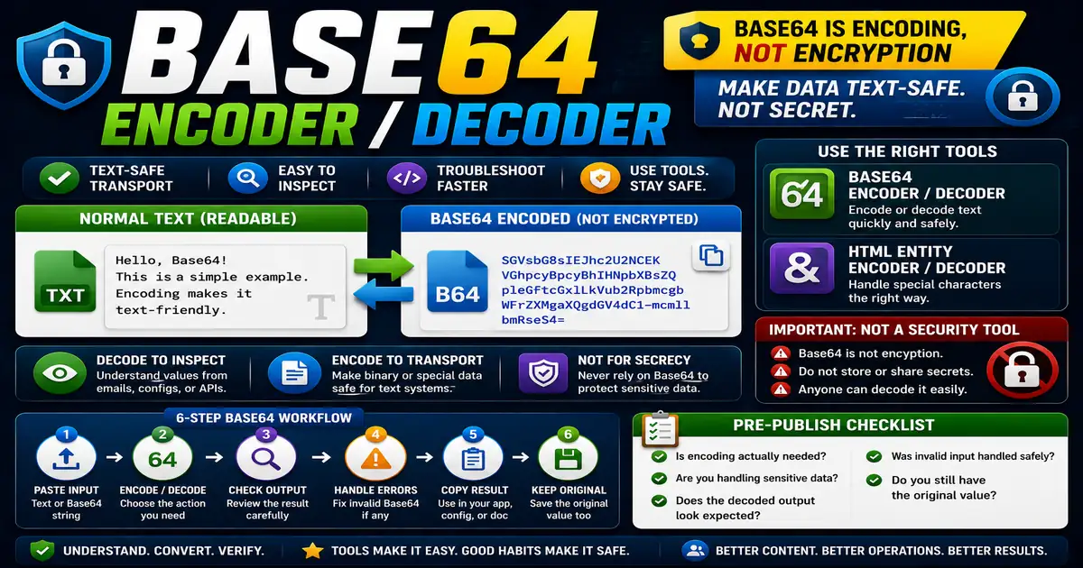 Base64 Encoding Explained for Non-Developers