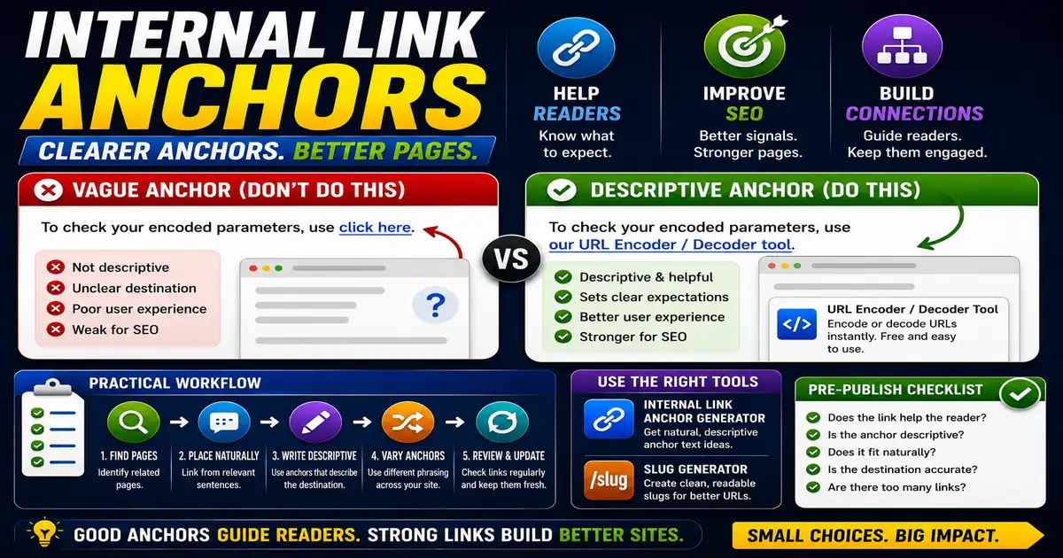 Internal Link Anchor Text Tips for Better SEO