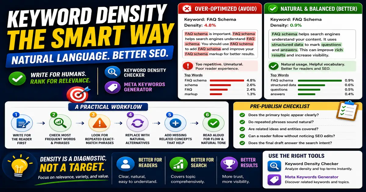 How Keyword Density Tools Help You Write Naturally