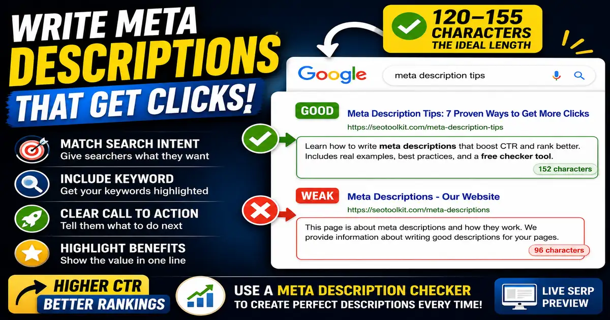 How to Create Meta Descriptions That Improve CTR