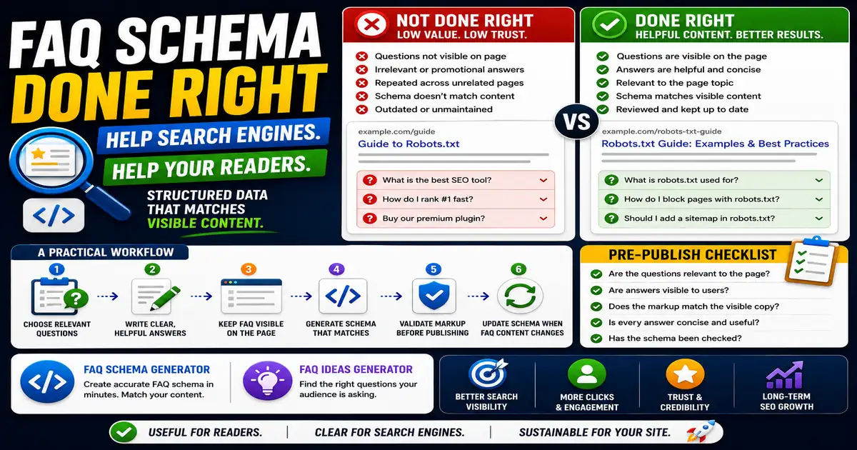 FAQ Schema Explained for Bloggers and Website Owners