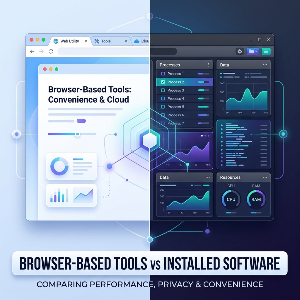 Browser-Based Tools vs Installed Software: When Each Makes Sense