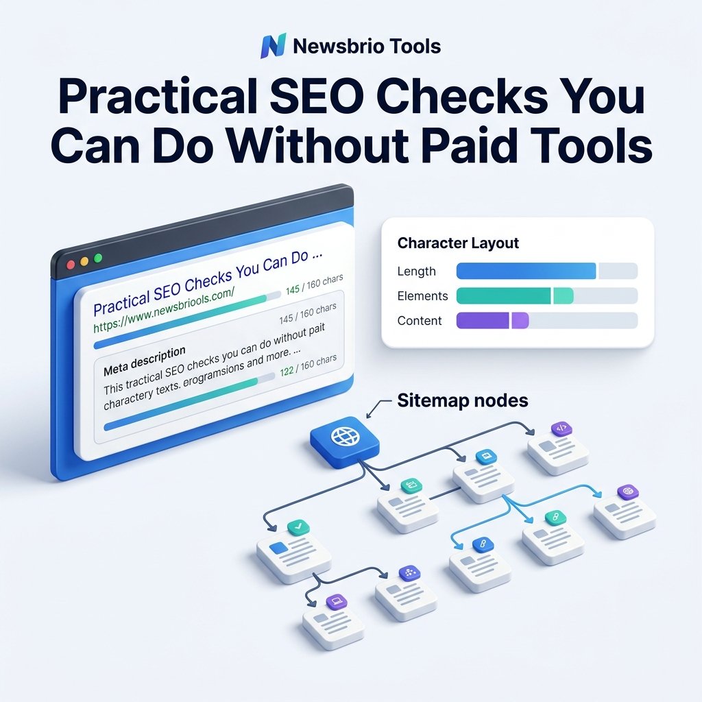 Practical SEO Checks You Can Do Without Paid Tools